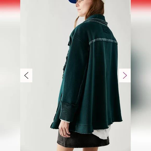 NWT FREE PEOPLE Loui Cardi Oversized We The Free - Picture 4 of 5